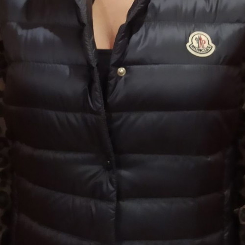 Moncler Liana Down Vest Blue-Black New