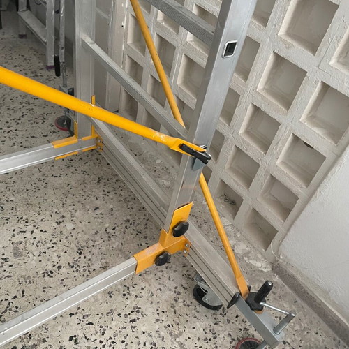 Cagsan MODYSAFE SM460 aluminum scaffold, work height up to 4.90 m