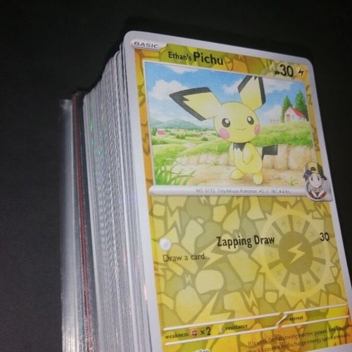 Pokémon cards holo and reverse holo pack of 150 like new