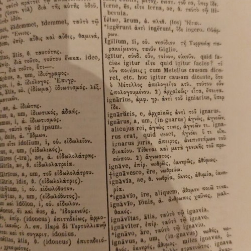 Koumanoudis Latin-Greek Dictionary used