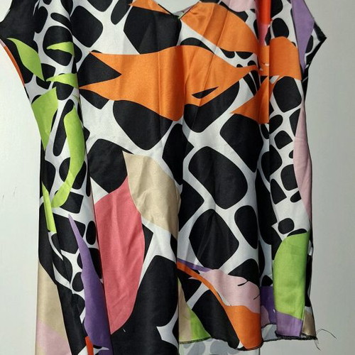 Lingerie Spaghetti Strap Blouse new, black and multicolor