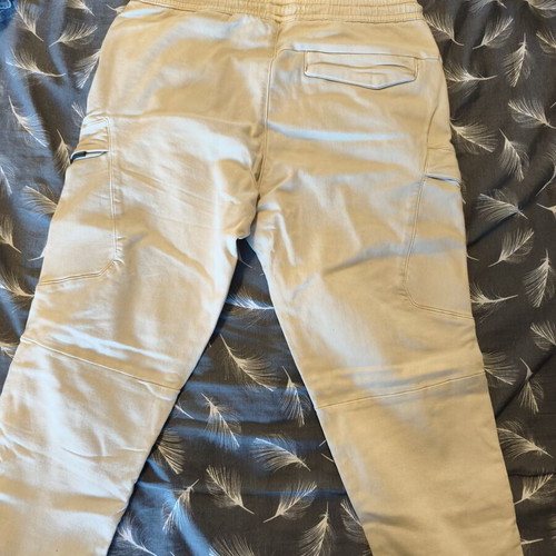 Pull & Bear men's pants size 34 new, beige, elastic fabric