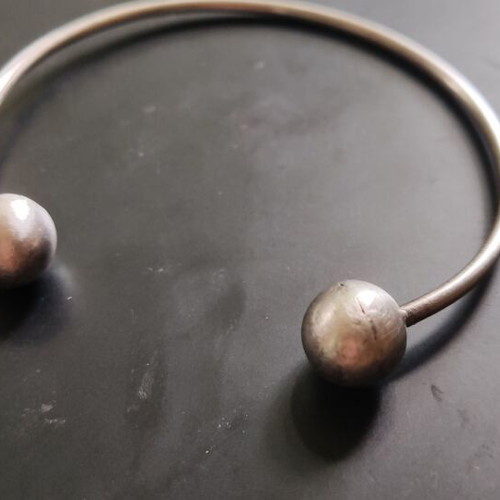 Silver 950 cuff bracelet