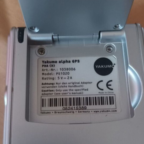 Yakumo Alpha GPS Pocket PC like new with TomTom