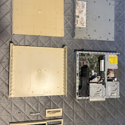 HP Vectra VL Series 8 PC used retro gaming workstation Pentium III 500MHz