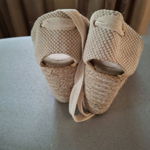 Envie espadrilles khaki like new, size 39