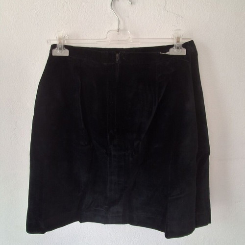 Christiano Collezione Black Velvet Skirt Size 50, New