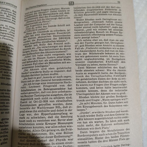 Perry Rhodan vintage magazine in German