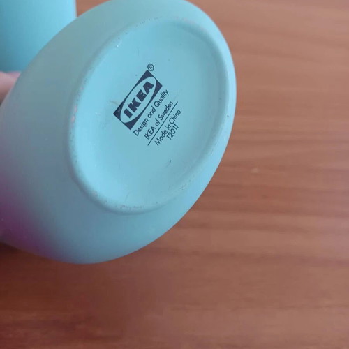 Set of 2 bathroom containers