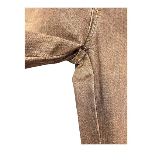 Trussardi vintage women's jeans, size S, brown