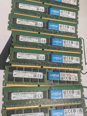 Crucial 8x8GB PC3L 12800R RAM used