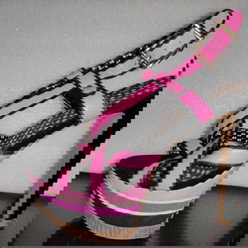 Σανδάλια στιλέτο Jessica Simpson ροζ, Νο 39, σαν καινούργιο