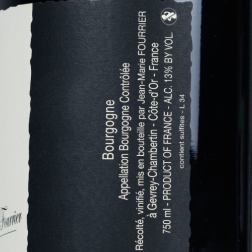 Jean-Marie Fourrier Vieilles Vignes 2023 Burgundy Pinot Noir bottle new