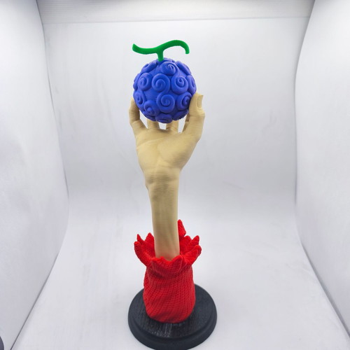 One Piece Collectible Luffy Hand with Devil Fruit made to order, 24 cm