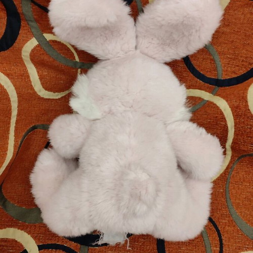Plush Bunny Pink like new, soft 32 cm height