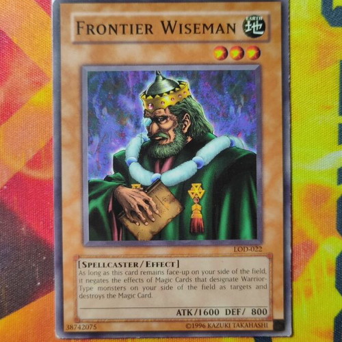 Frontier Wiseman LOD American Version 2002 used Yu-Gi-Oh! card