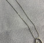 Silver necklace like new