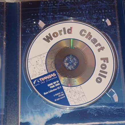 Transas Navi-Sailor ECS software with 2005 world chart folio CD like new