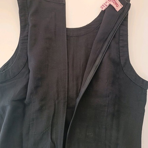 Attrativo boho dress Medium used, cotton, black