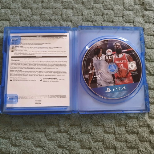 Nba Live 18 game used for PlayStation 4