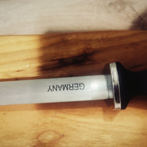 Flat sharpening steel Germany new, 30 cm sharpening length
