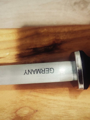 Flat sharpening steel Germany new, 30 cm sharpening length