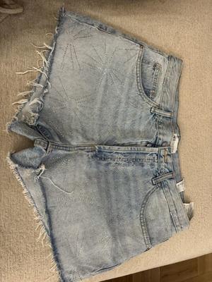 Zara denim shorts like new, blue, size XL