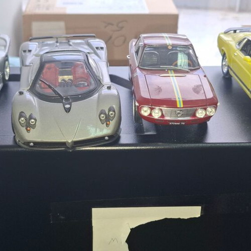 Car model collection 1:24 scale, 54 pieces, metal