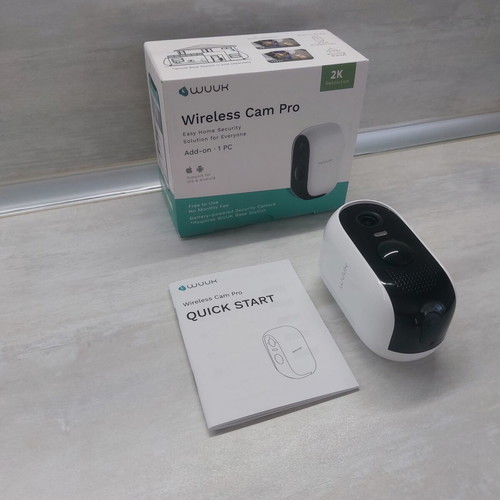 WUUK Wireless Cam Pro 2K outdoor security camera new