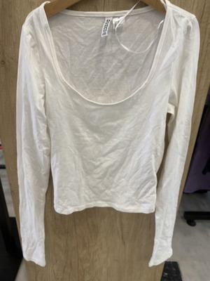 Cotton top H&M white size S like new