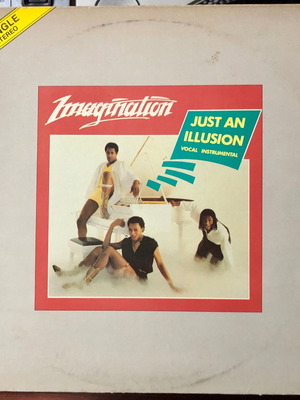 Imagination Just An Illusion vinyl used, 12", 45 RPM, maxi-single