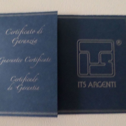 Silver icon on Murano glass new, with packaging