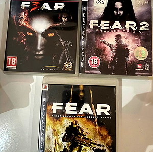 Fear 1 , 2 , 3 PS3