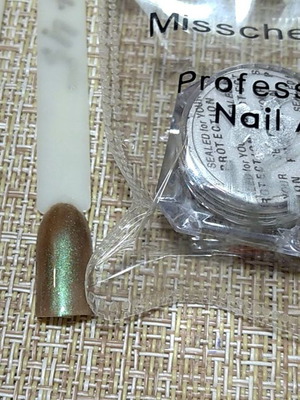 Σκόνη Magic Powder Mirror Effect Nail καινούργια για μανικιούρ, πεντικιούρ