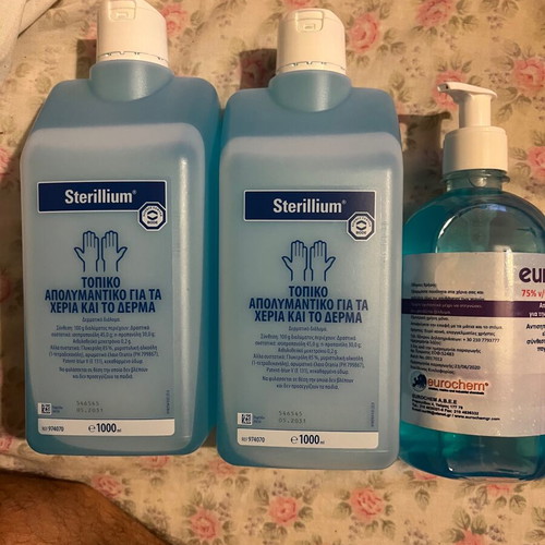 Sterillium antiseptic 1000ml, Eurogel Plus antiseptic 500ml