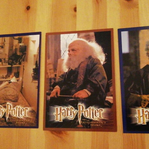 Harry Potter and the Philosopher's Stone postcard collection used, 24 pcs