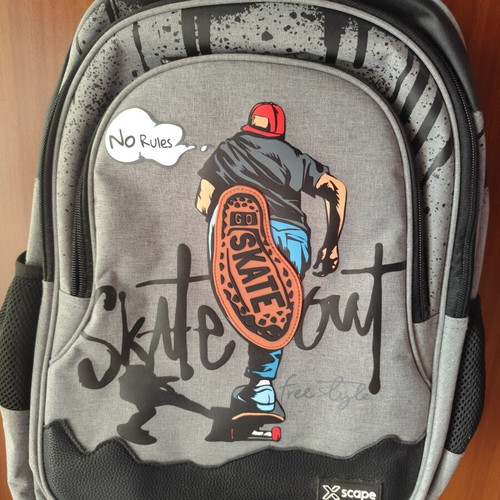 School Backpack with 3 Compartments new, for boys