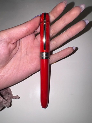 Visconti rollerball used, marble resin, Made in Italy