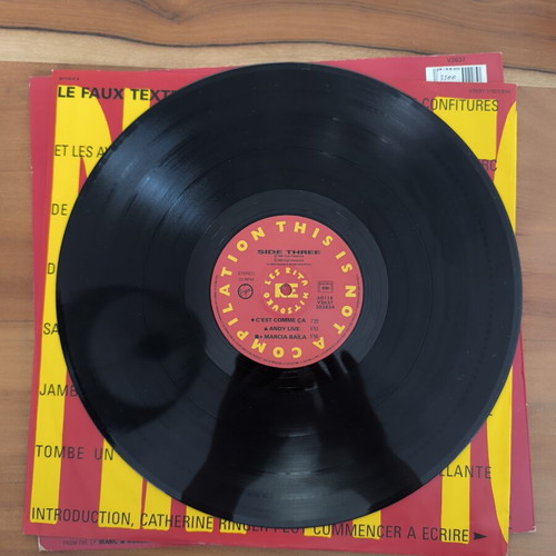 Les Rita Mitsouko Re 2LP original 1990 Europe press pop album like new