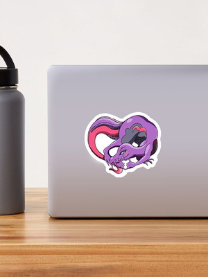 Pokemon Salazzle handmade sticker made to order