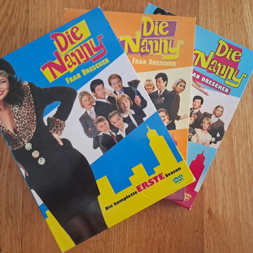The Nanny DVD set like new, seasons 1 2 3 with Greek subtitles