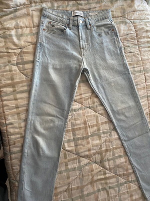 Прави мъжки дънки 90-те употребявани, размер M, синьо-тюркоазени