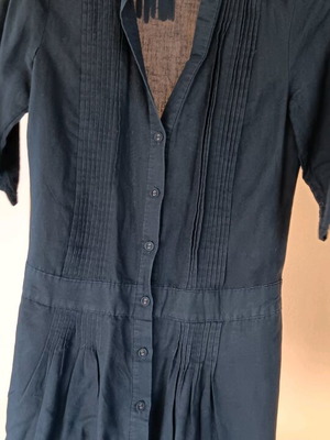 Mango blue jacket like new with pockets short sleeve