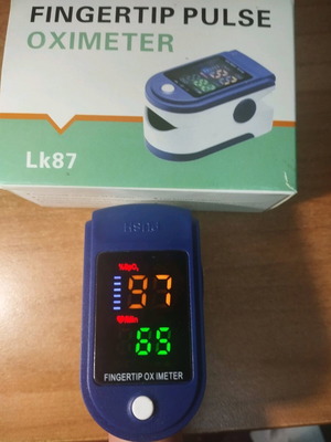 Παλμικό οξύμετρο δακτύλου σαν καινούργιο με γρήγορη ένδειξη