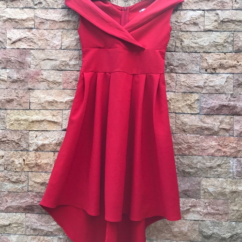Dress used, red, size XS - S