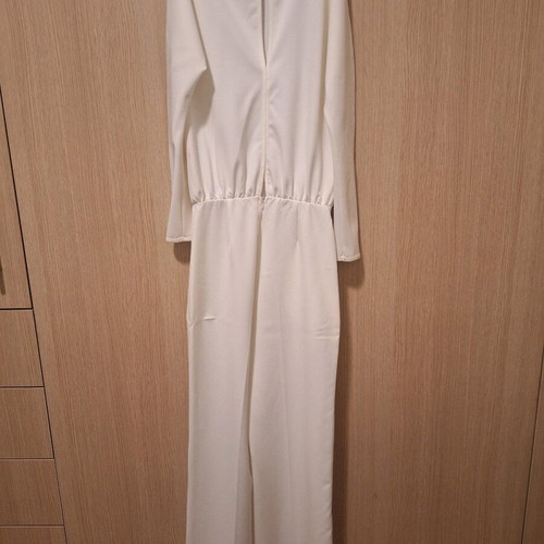 Devotion white one-piece jumpsuit new, size XS
