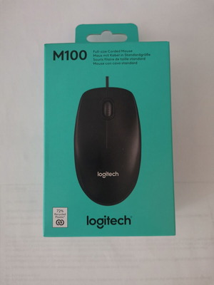 Logitech M100 ενσύρματο ποντίκι καινούργιο στη συσκευασία
