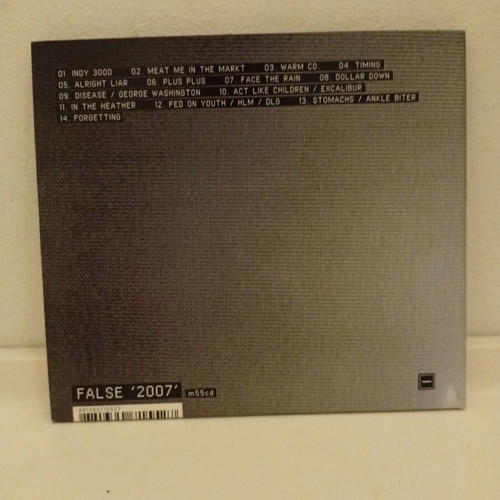 False 2007 CD used, electronic