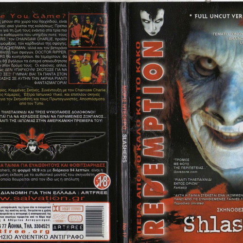 Slashers DVD used, horror comedy movie with subtitles