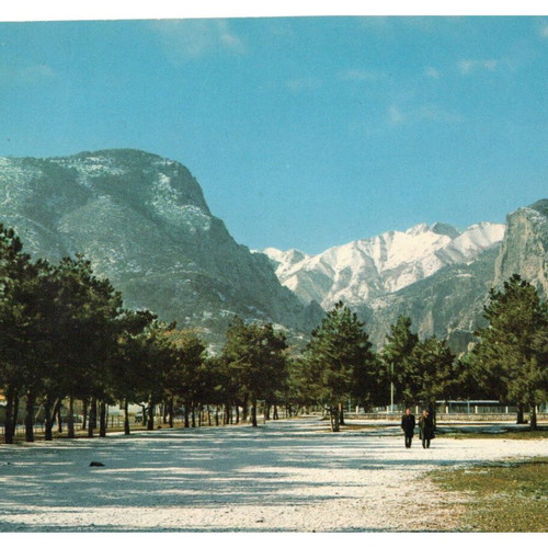 Collectible postcards used, pack of 10, 1965-80